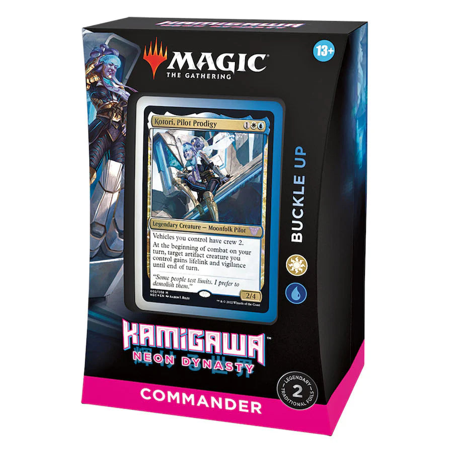 Magic MTG - Kamigawa: Neon Dinasty Commander Deck: Buckle Up - Magic: The Gathering