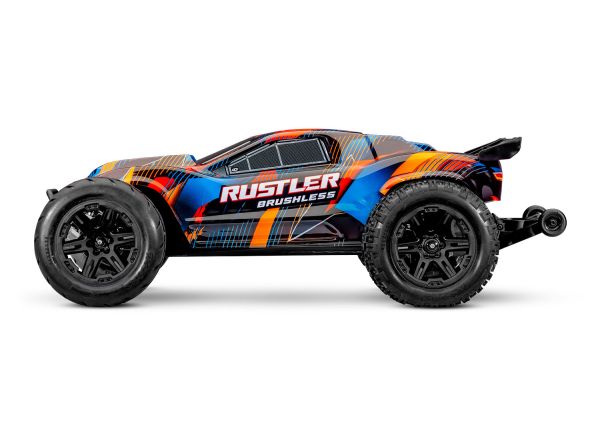 Traxxas - Rustler 2WD Brushless (Naranja)