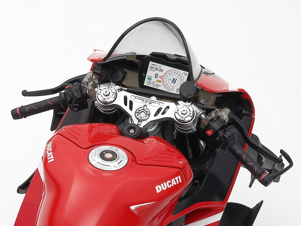 Tamiya - 1/12 Ducati Superleggera V4 Motorcycle Model w/Racing Kit