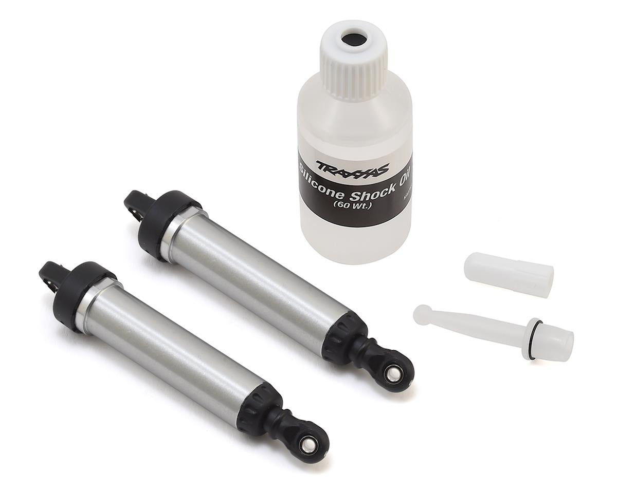 Traxxas - 134 mm Silver Aluminum GTR Dampers (2)