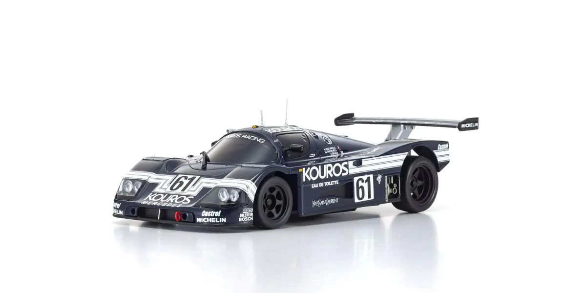 Kyosho - MR04 W-LM Sauber-Mercedes Gruppe-C-Rennsportwagen C9, Nr.61, LM1988 (Body)