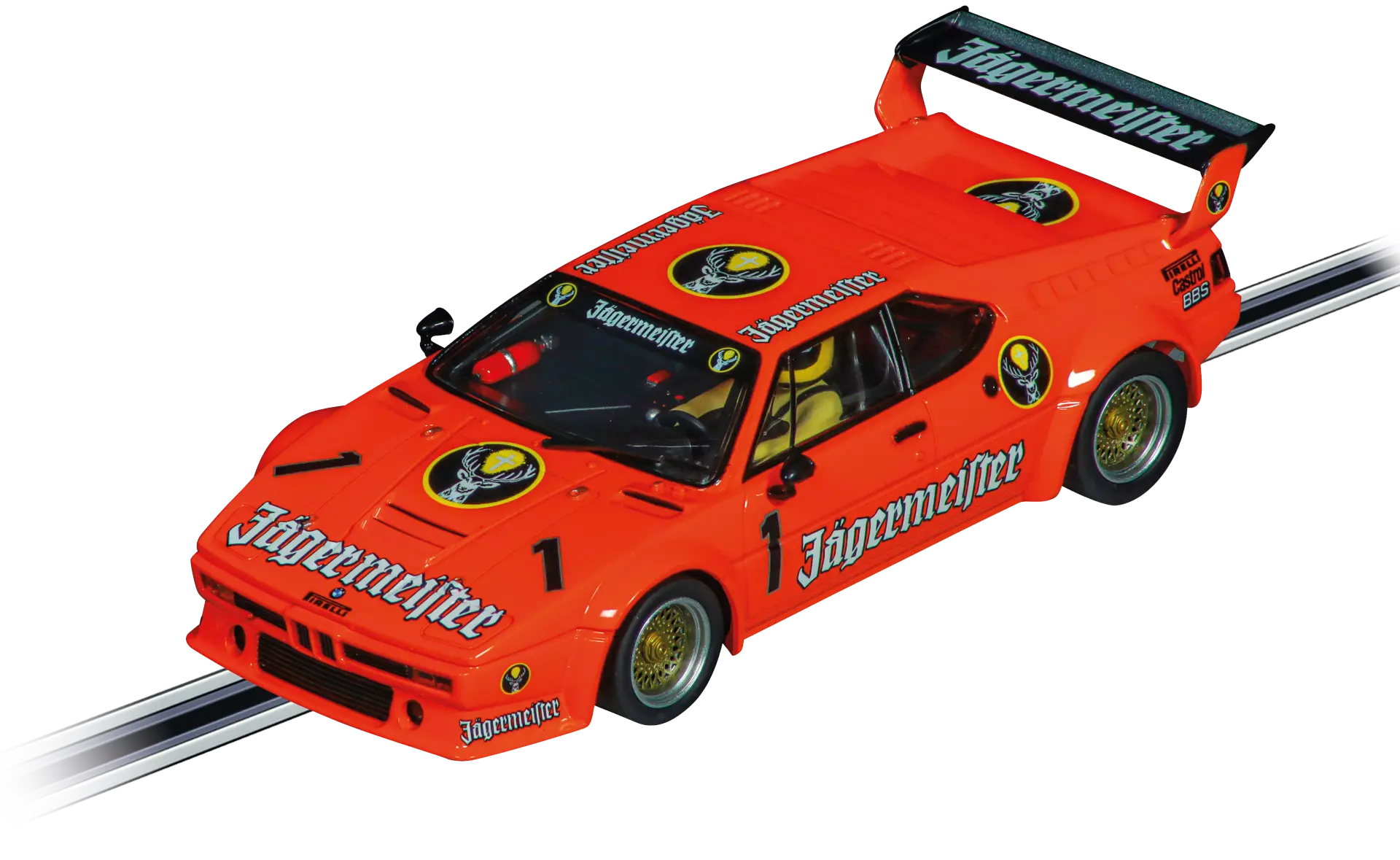 Carrera - "BMW M1 Procar "J-germeister Racing Team, No.1" Analogo, Escala 1/32