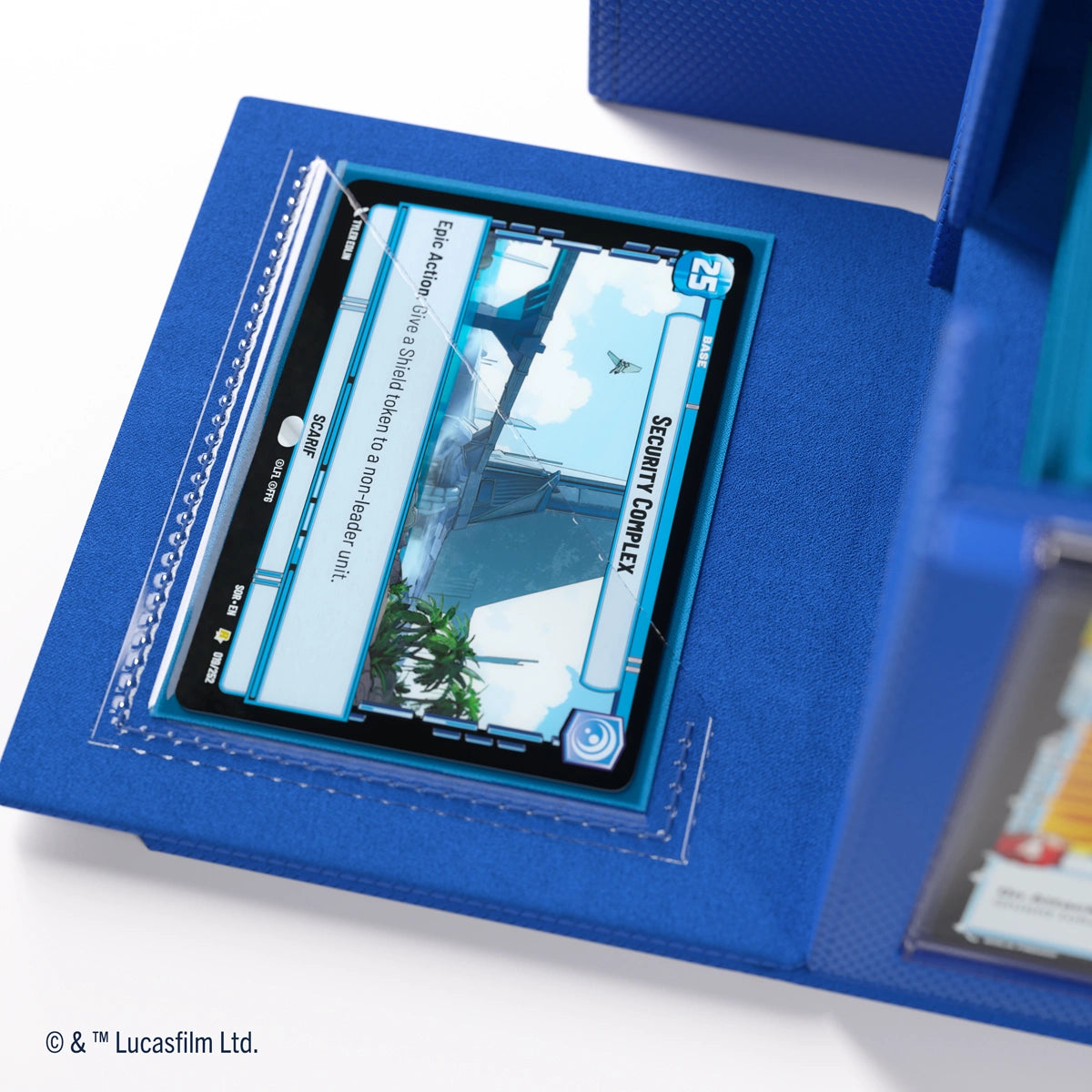 Gamegenic - Star Wars: Unlimited - Deck Pod - Estuche para tarjetas - Azul