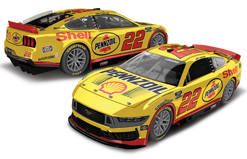 Lionel Racing - Joey Logano #22 Shell Pennzoil 2024 Mustang, escala 1:64