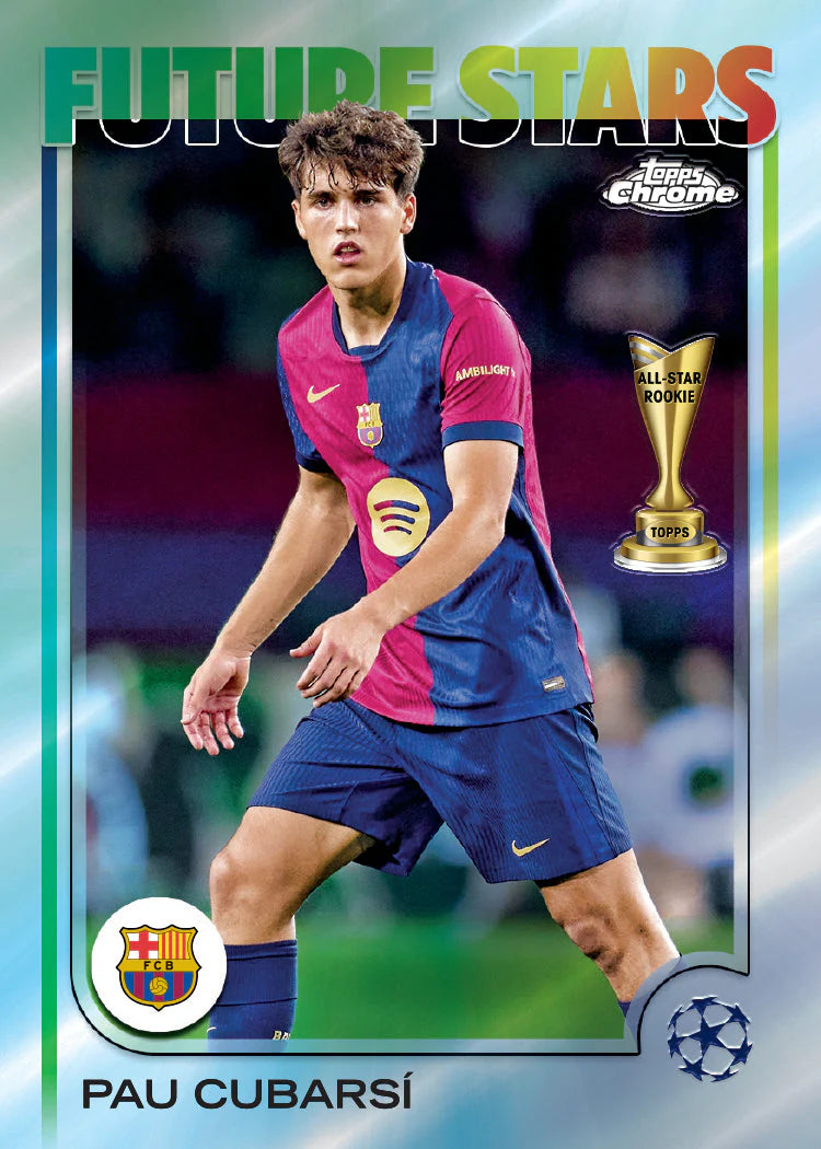 Topps Chrome® UEFA Club Competitions 2024-25 - Hobby Box