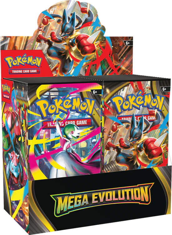 Pokémon TCG: Mega Evolutions Booster Display - Inglés