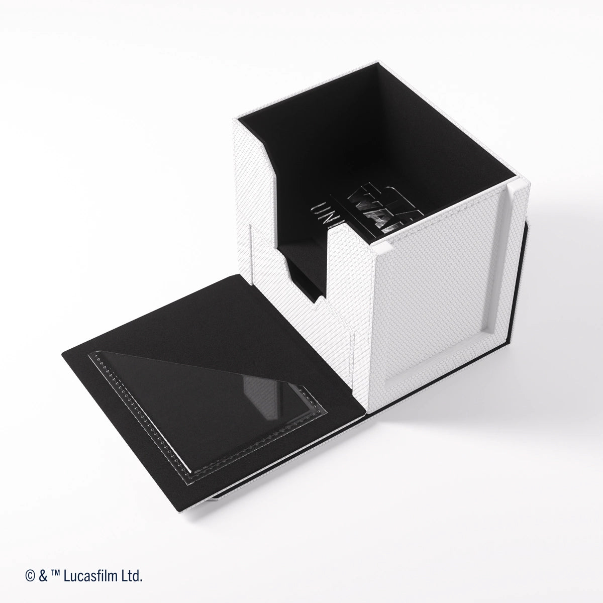 Gamegenic - Star Wars: Unlimited - Deck Pod - Estuche para tarjetas - Blanco