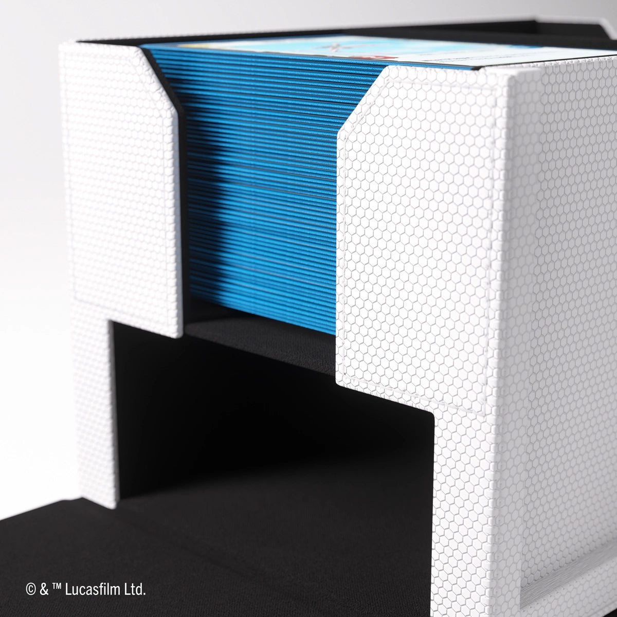 Gamegenic - Star Wars: Unlimited - Double Deck Pod - Estuche para tarjetas - Blanco