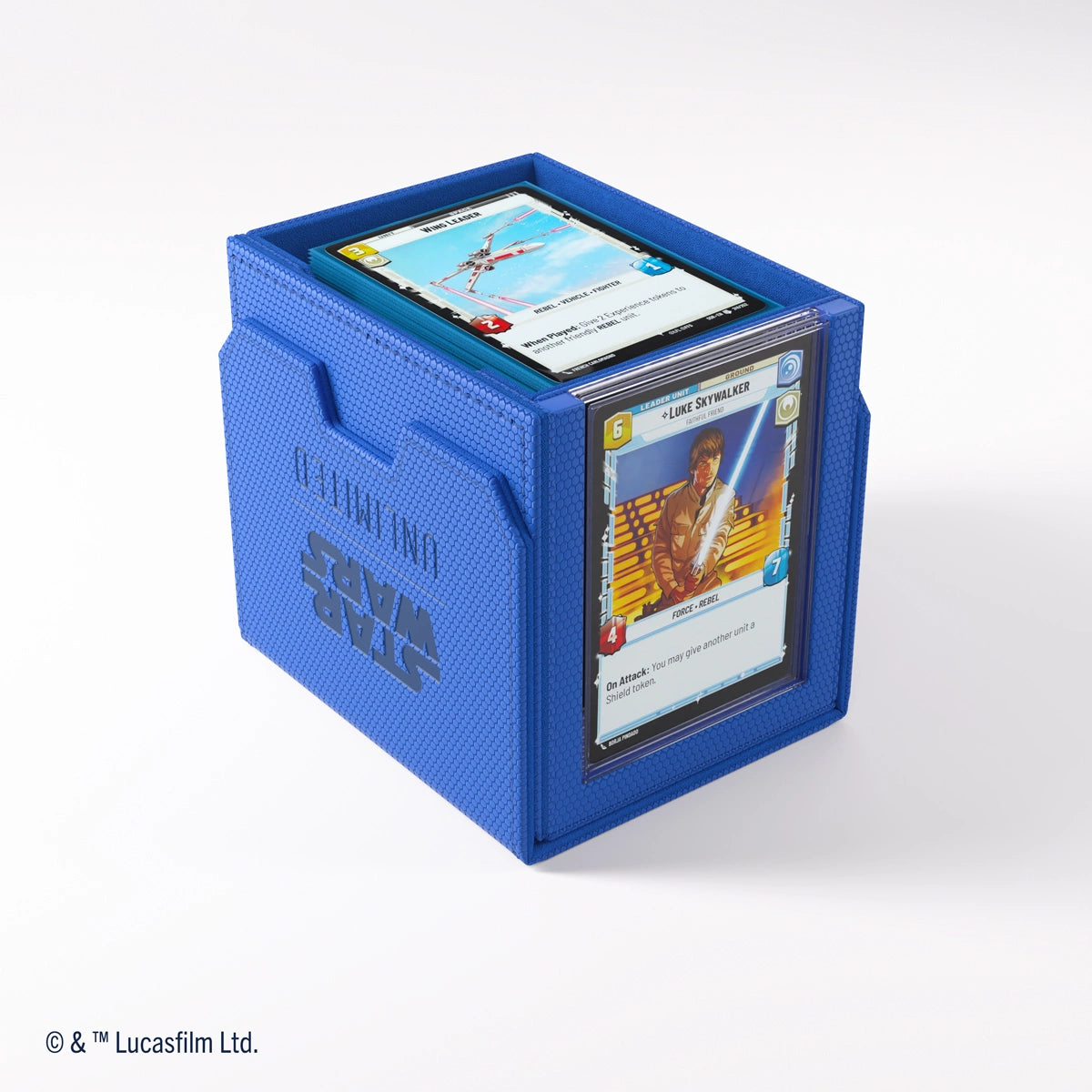 Gamegenic - Star Wars: Unlimited - Deck Pod - Estuche para tarjetas - Azul