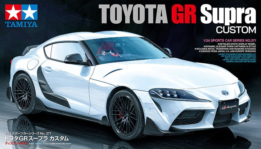 Tamiya - 1/24 Toyota GR Supra Custom Plastic Model Kit