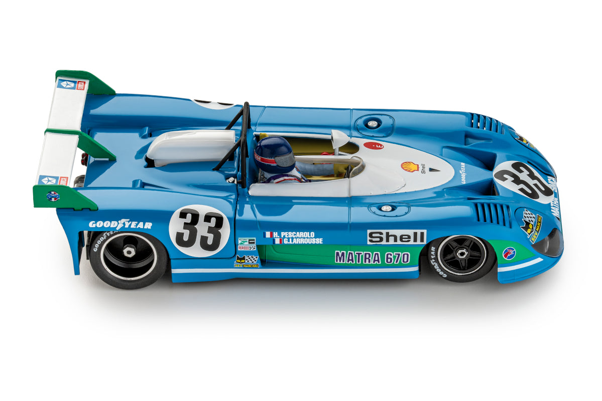 Slot.It - Matra Simca MS670B - Shell #33 - '73 Watkins Glen Winner