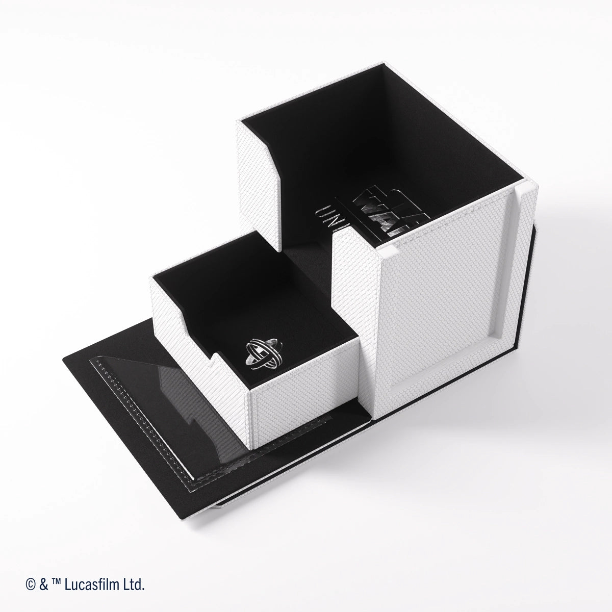 Gamegenic - Star Wars: Unlimited - Deck Pod - Estuche para tarjetas - Blanco