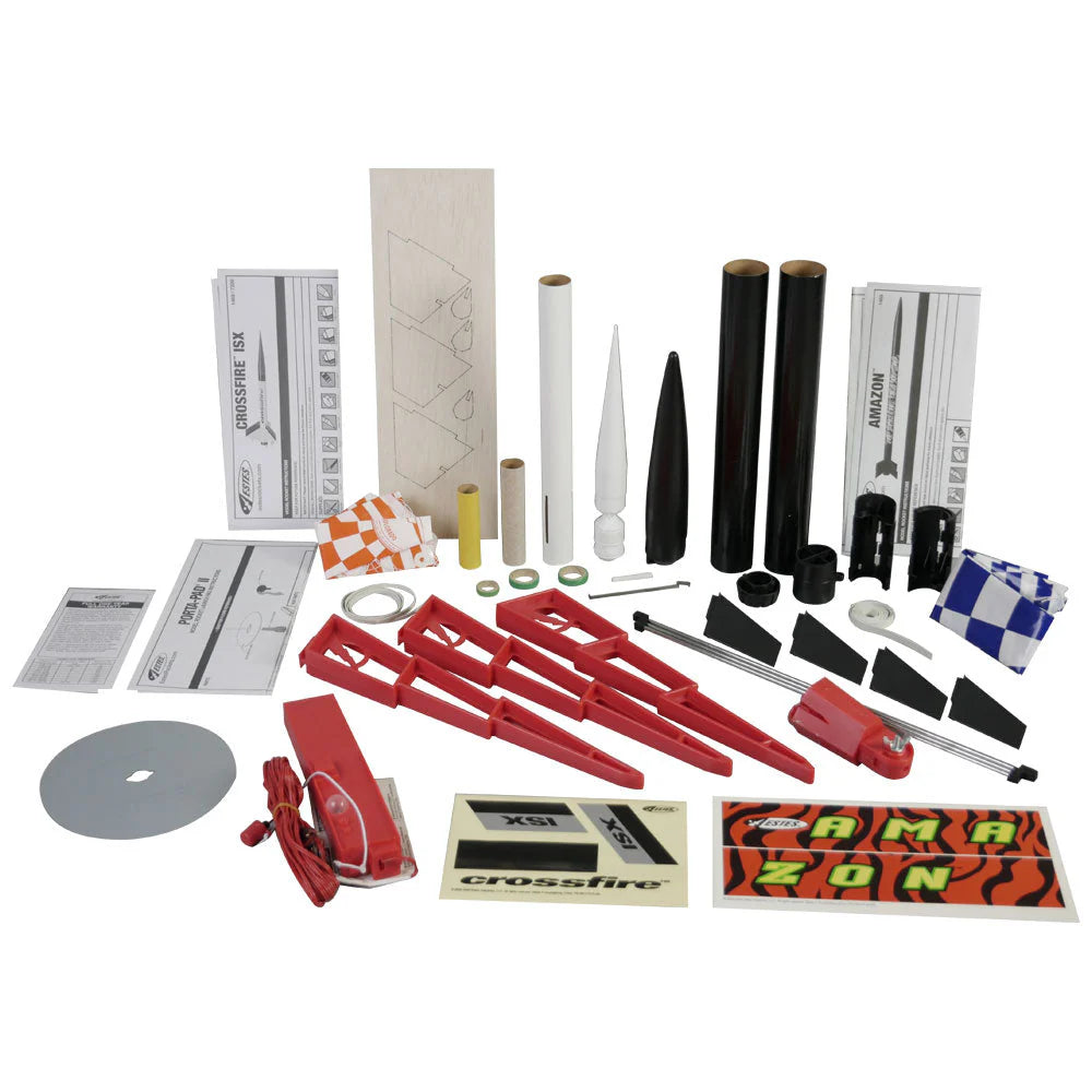 Estes - Tandem-X Rocket Launch Set, Amazon (E2X) & Crossfire ISX (Skill Level 1)