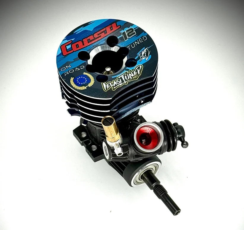 Ielasi Tuned - .12 Ielasi Tuned CORSA On-Road RC Nitro Engine Pre Order