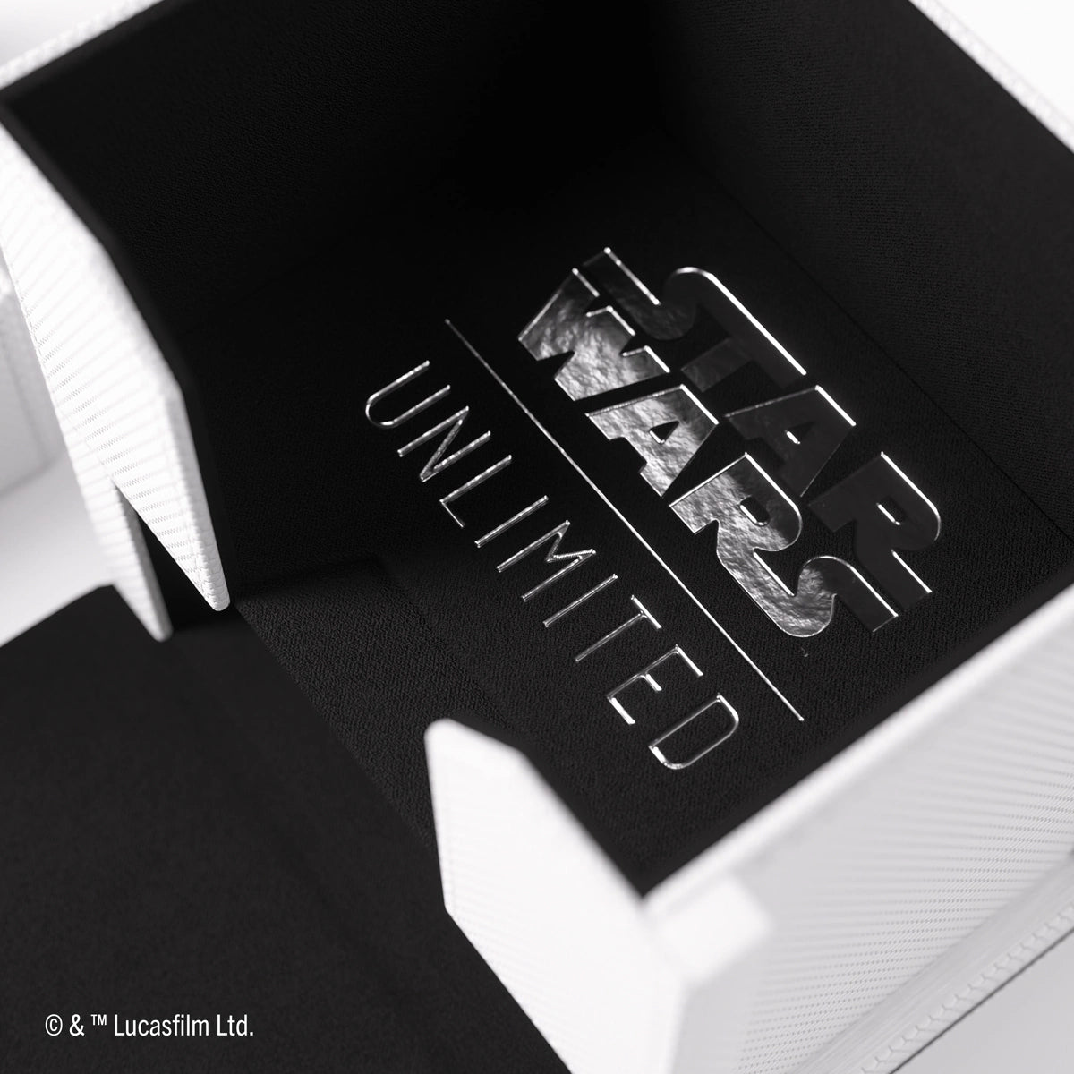 Gamegenic - Star Wars: Unlimited - Deck Pod - Estuche para tarjetas - Blanco