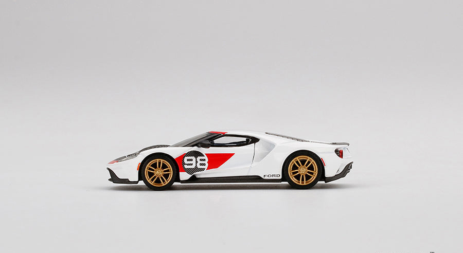 Mini GT - Ford GT 2021 Heritage Edition 1/64