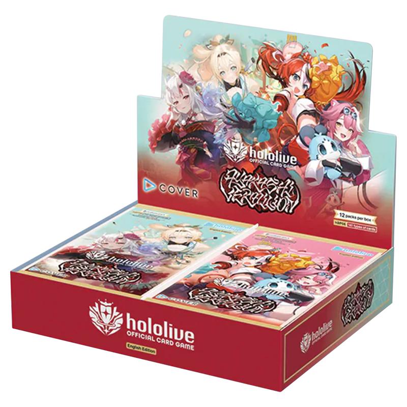 Hololive - Official Card Game English Edition Booster Pack "Ayakashi Vermilion" - Booster Box
