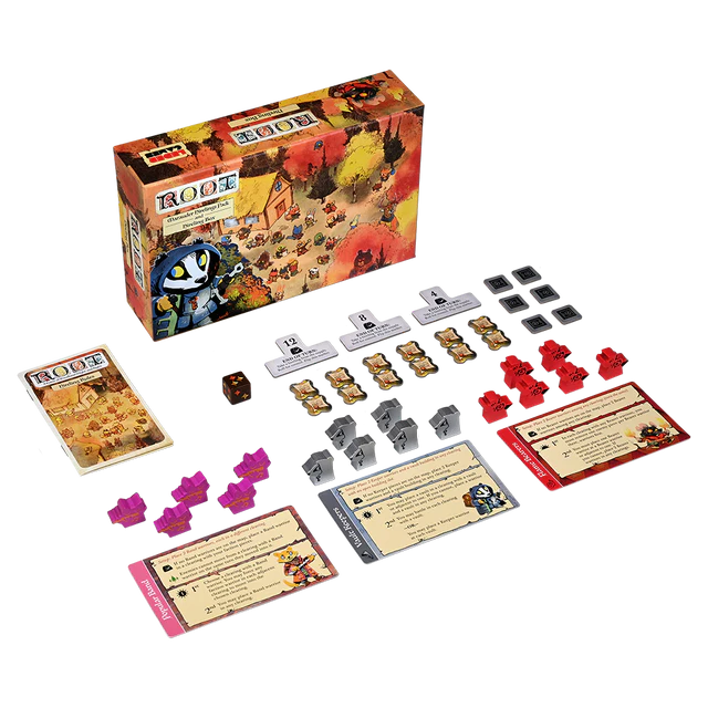Leder Games - Root Marauder Hirelings Pack and Hireling Box  - Ingles