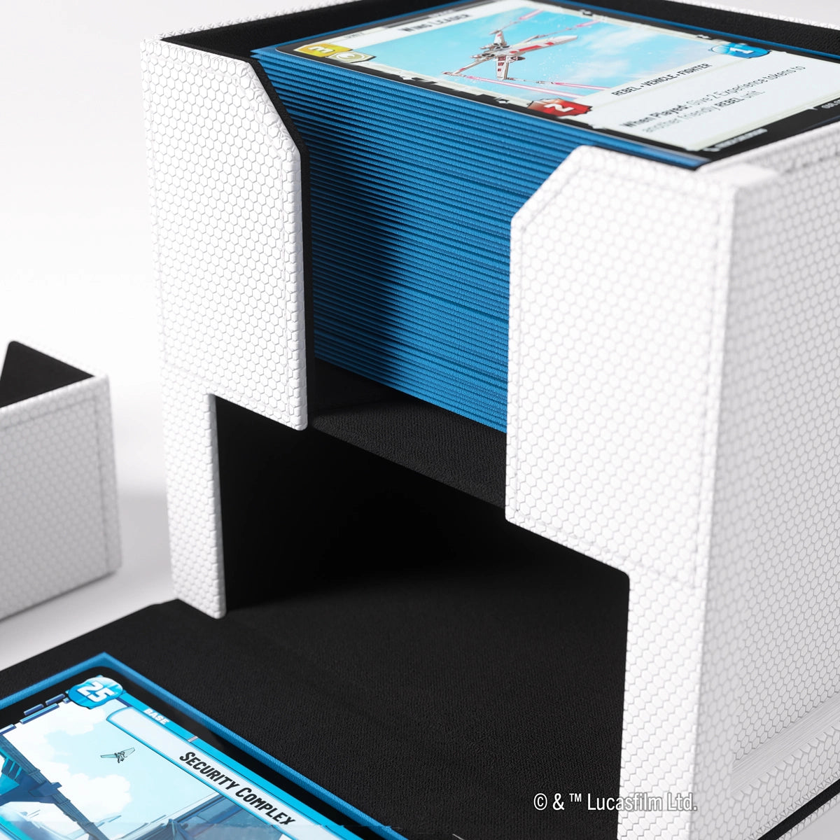 Gamegenic - Star Wars: Unlimited - Deck Pod - Estuche para tarjetas - Blanco