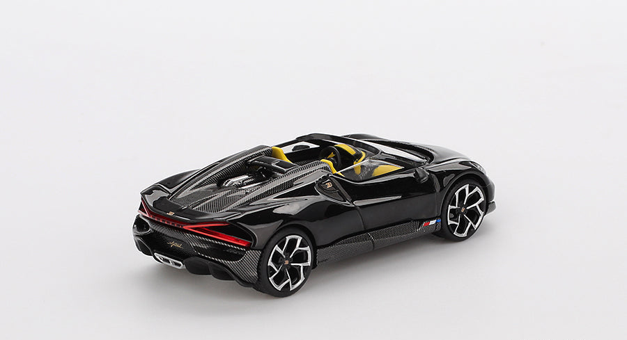 Mini GT - Bugatti W16 Mistral Black 1/64