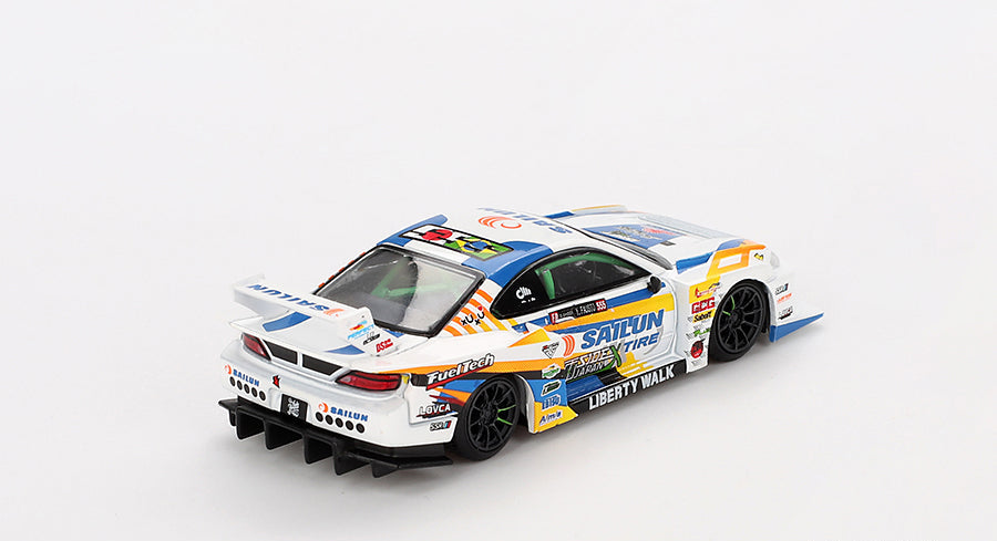 Mini GT - Nissan LB-Super Silhouette S15 SILVIA #555 2023 Formula Drift Japan 1/64