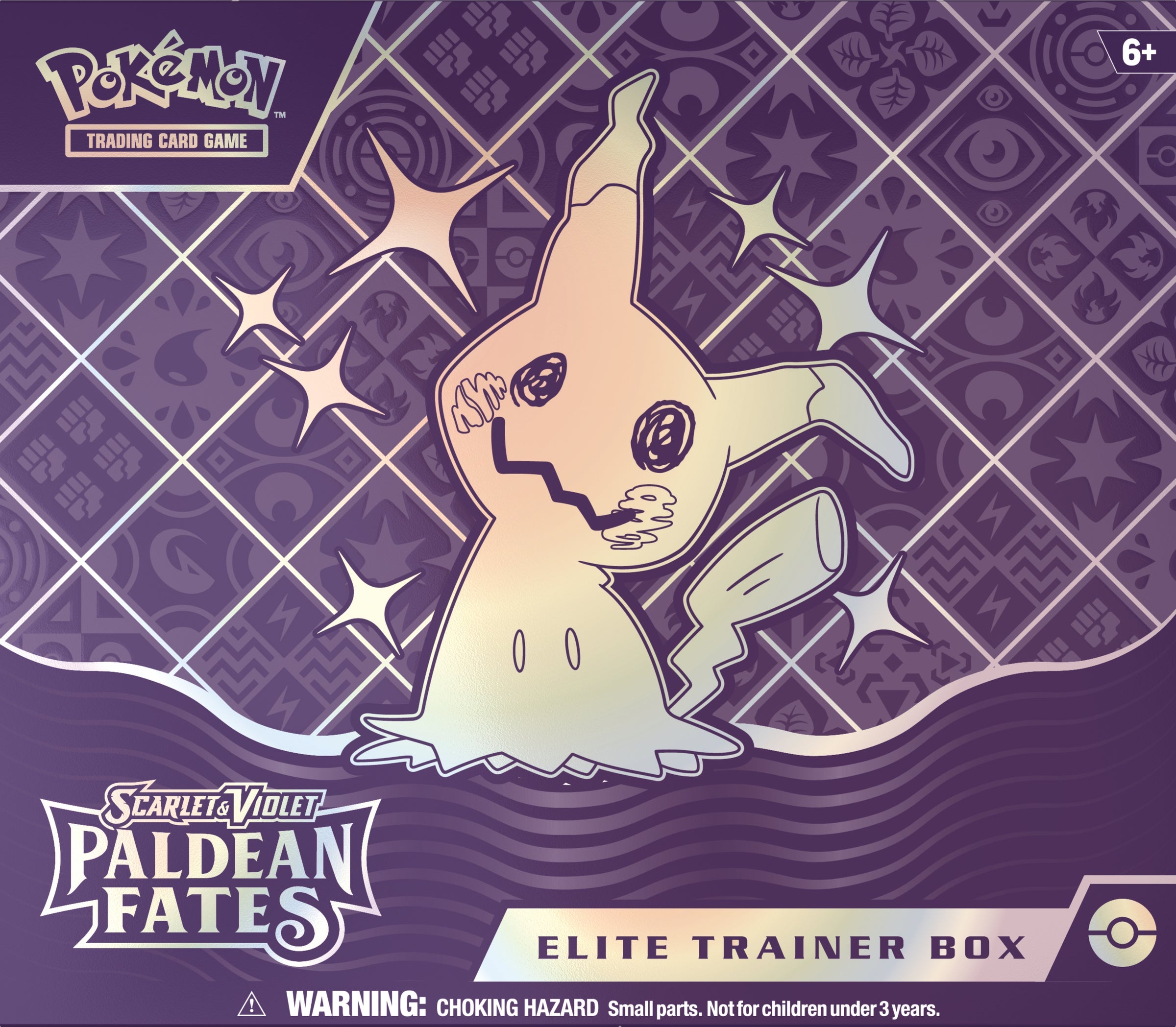 Pokémon TCG: Scarlet & Violet: Paldean Fates - Elite Trainer Box Mimikyu - Inglés