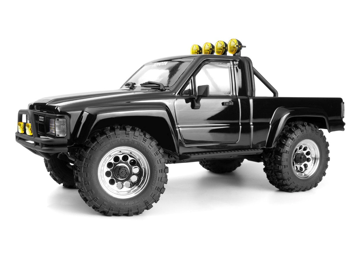 HPI Racing - Venture18 Flux 1985 Toyota Hilux SR5, Brushless, Black