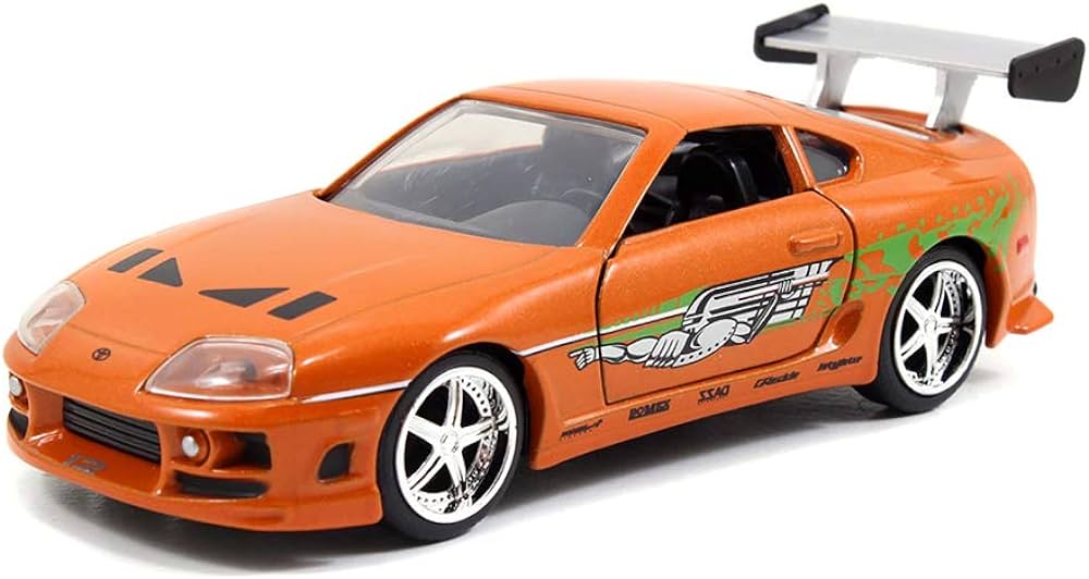 Jada Toys - Fast & Furious Brian´s Toyota Supra, escala 1:32