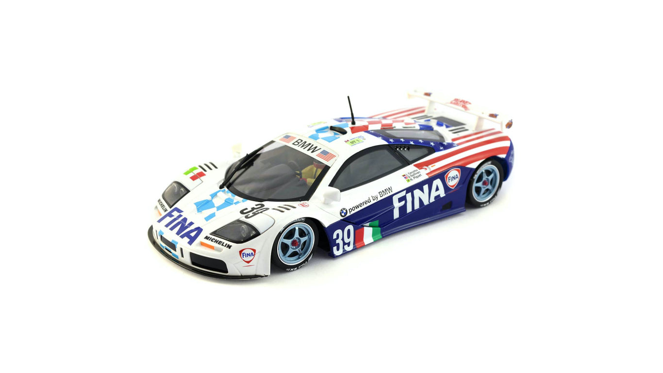 MRSlotcar - McLaren F1 GTR Fina - '96 Le Mans - Análogo, escala 1/32