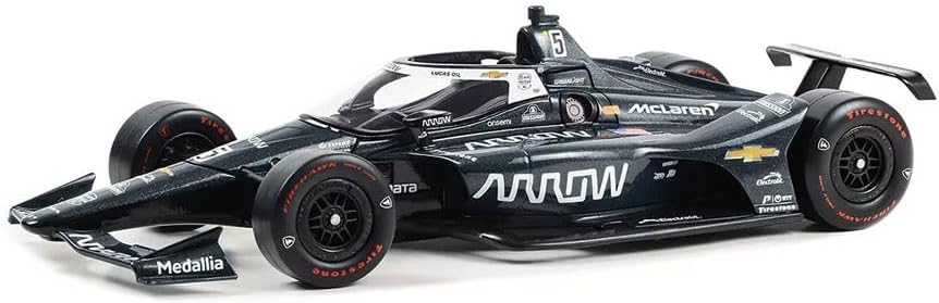 Greenlight - McLaren - Team Arrow McLaren 60 Aniversario #5 INTT IndyCar Series 2023 Pato O'Ward, escala 1:18