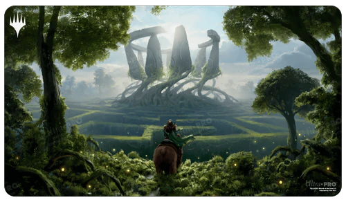 Ultra PRO - Wilds of Eldraine Virtue of Strength Standard Gaming Playmat for Magic: The Gathering