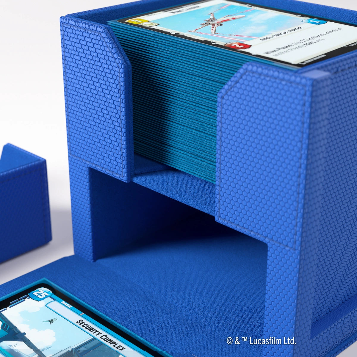 Gamegenic - Star Wars: Unlimited - Deck Pod - Estuche para tarjetas - Azul