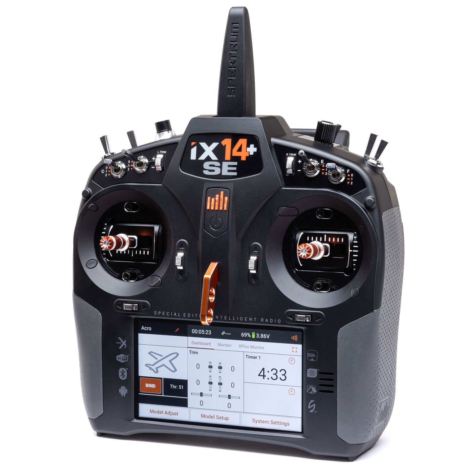 Spektrum RC - Spektrum iX14+ SE 20-Channel DSMX Transmitter Only