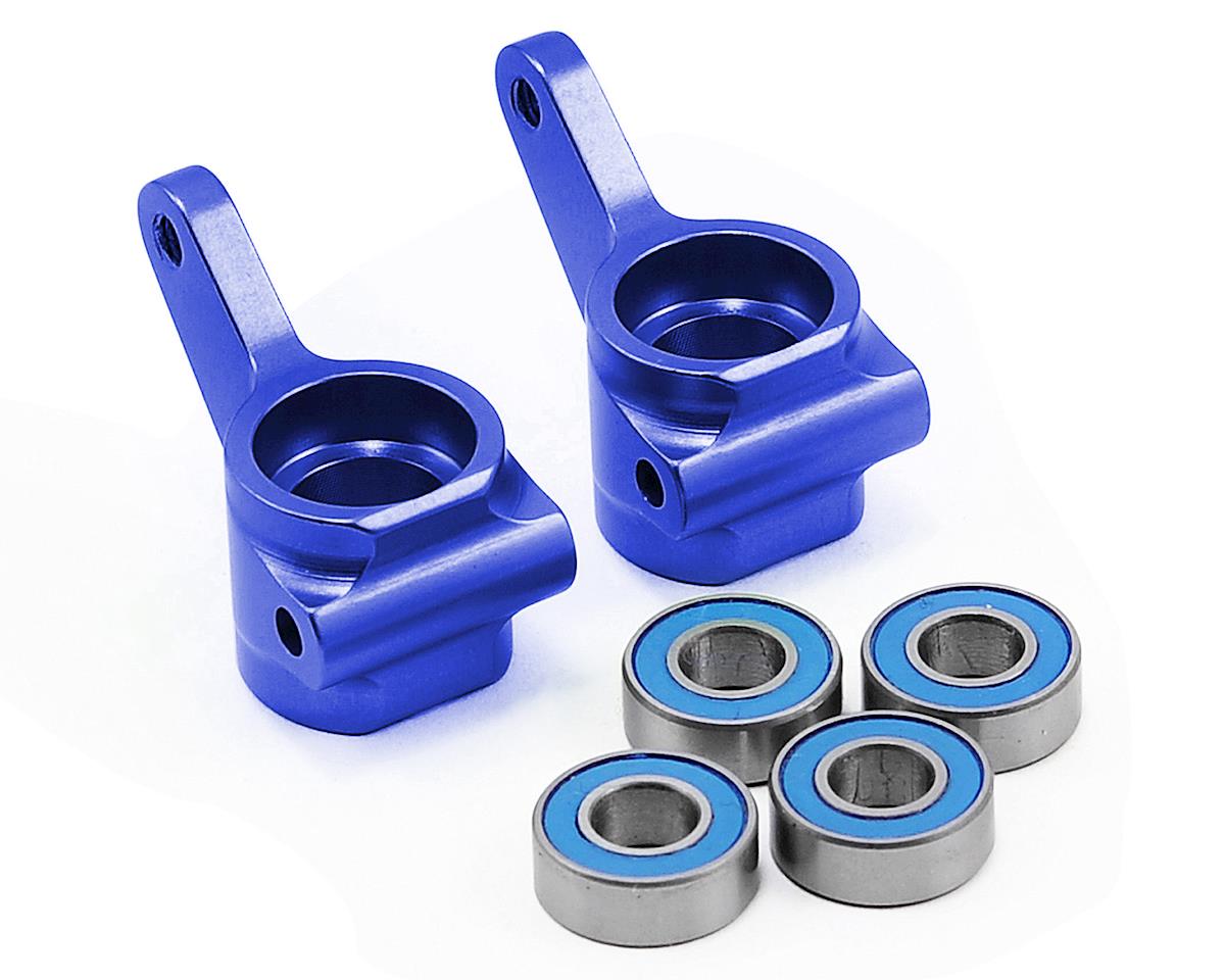 Traxxas - Aluminum Steering Blocks w/Ball Bearings (Blue) (2)