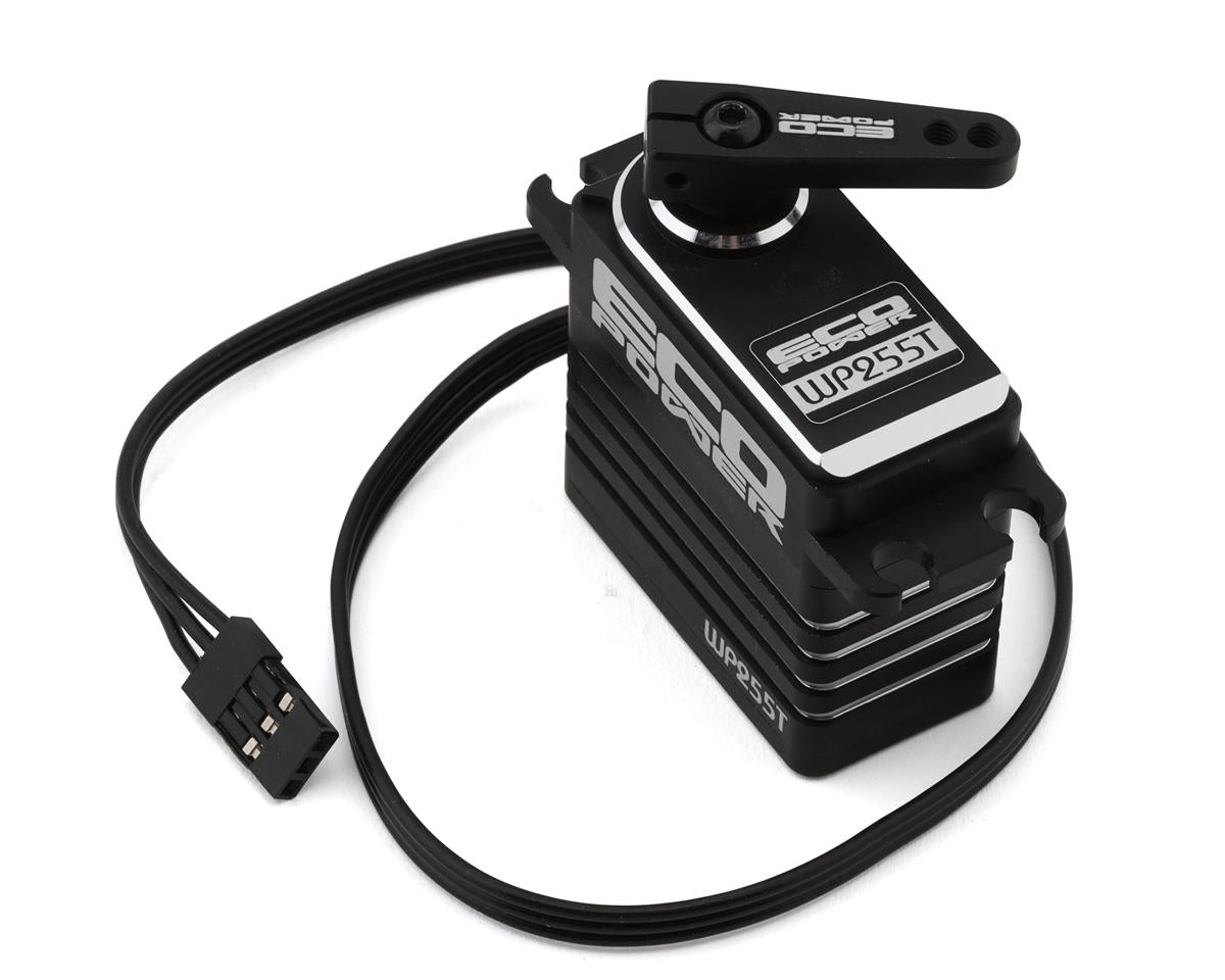 EcoPower - WP255T Waterproof High Torque Metal Gear Brushless Servo (HV) (Metal Case)