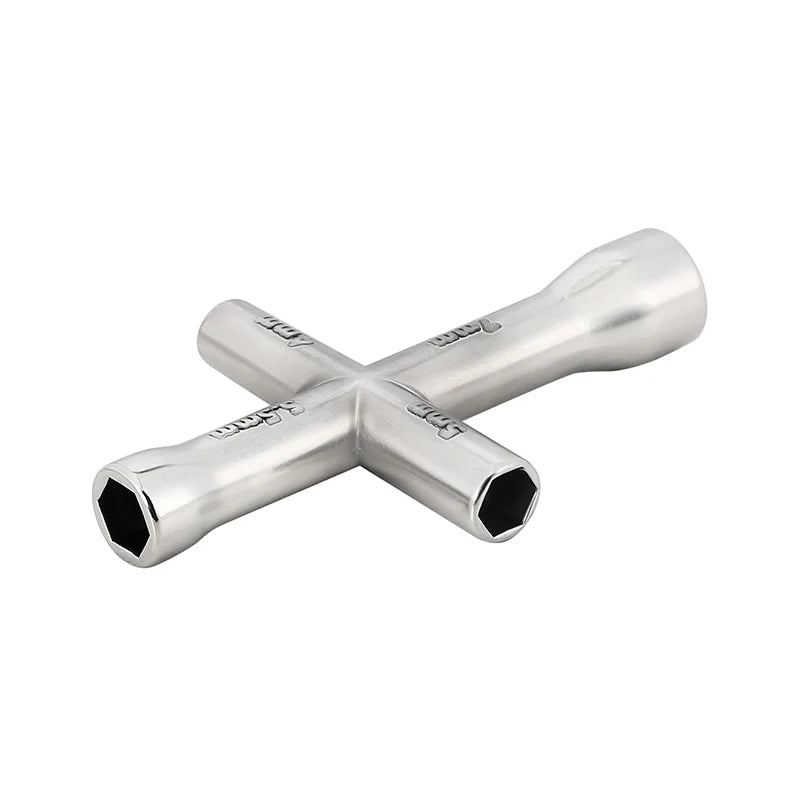 INJORA - 4.0 5.0 5.5 7.0mm Cross Wrench Hex Socket for 1/10 1/18 1/24 RC Crawler