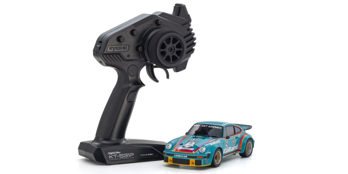 Kyosho - MINI-Z RWD MR-04 readyset Porsche 934 RSR Turbo 1976 Vaillant #9