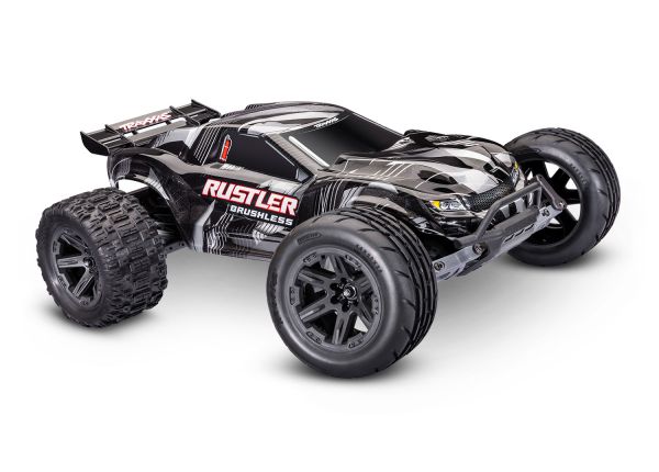 Traxxas - Rustler 2WD Brushless (Negro)