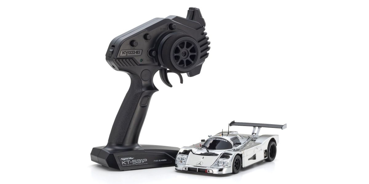 Kyosho - MINI-Z RWD MR-04 readyset Sauber-Mercedes Gruppe-C-Rennsportwagen C9, Nr.61
