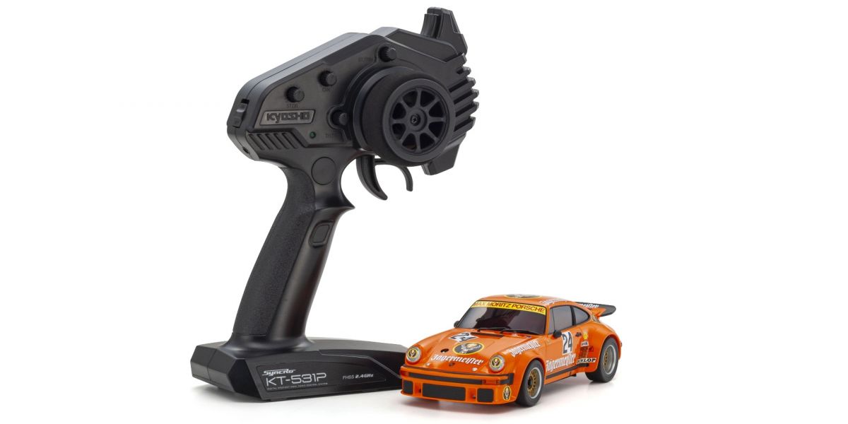 Kyosho -MINI-Z RWD MR-04 readyset Porsche 934 RSR Turbo 1976 Jagermeister #24