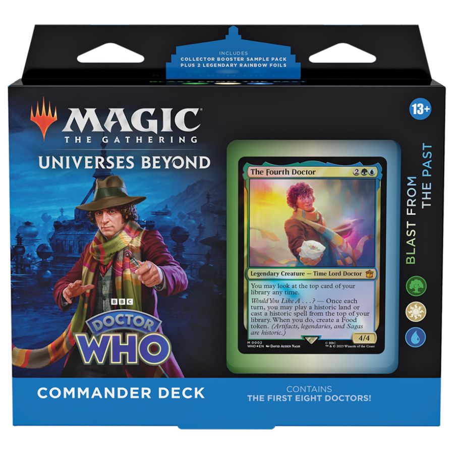 Magic MTG - Doctor Who - Commander Deck: Blast from the Past (English) - Magic: The Gathering