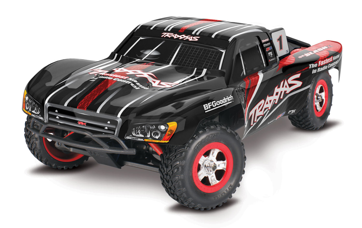 Traxxas - Slash 4X4 Performance 1/16 Scale, Battery & USB-C Charger Included, Black