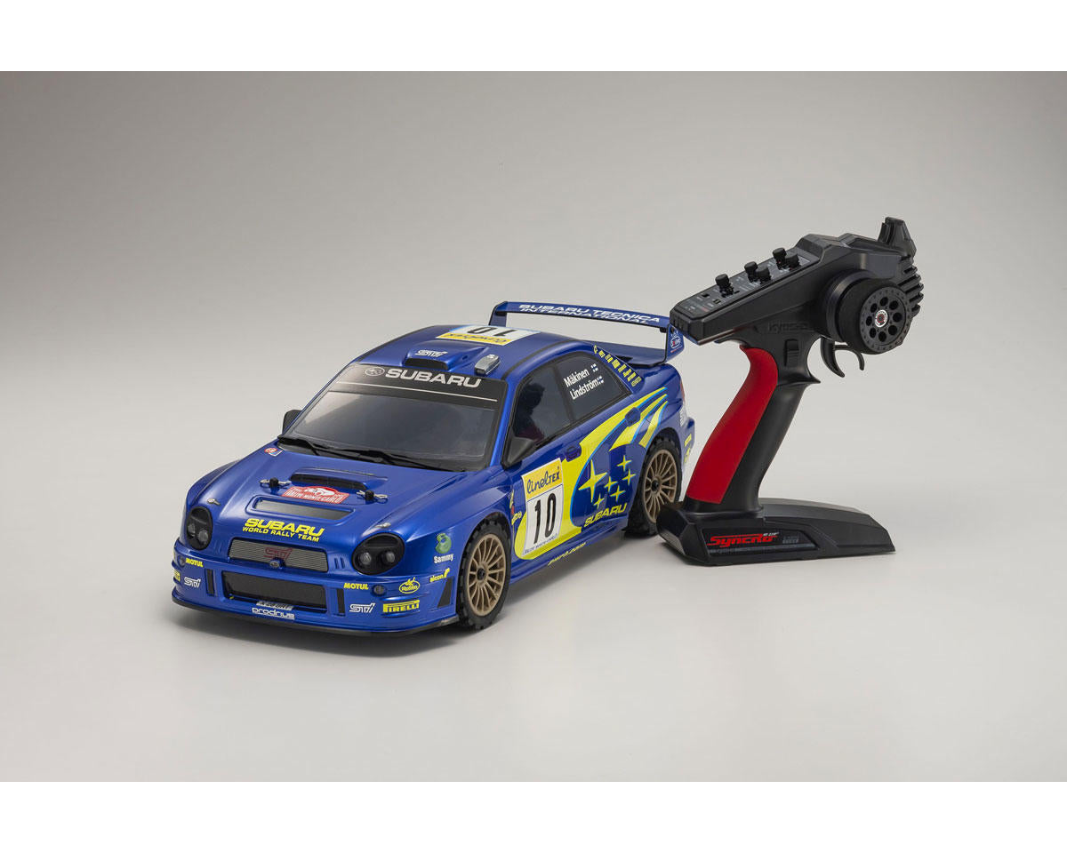 Kyosho - 1:10 Scale Radio Controlled Electric Powered 4WD FAZER Mk2 FZ02-R Series readyset Subaru Impreza WRC 2002