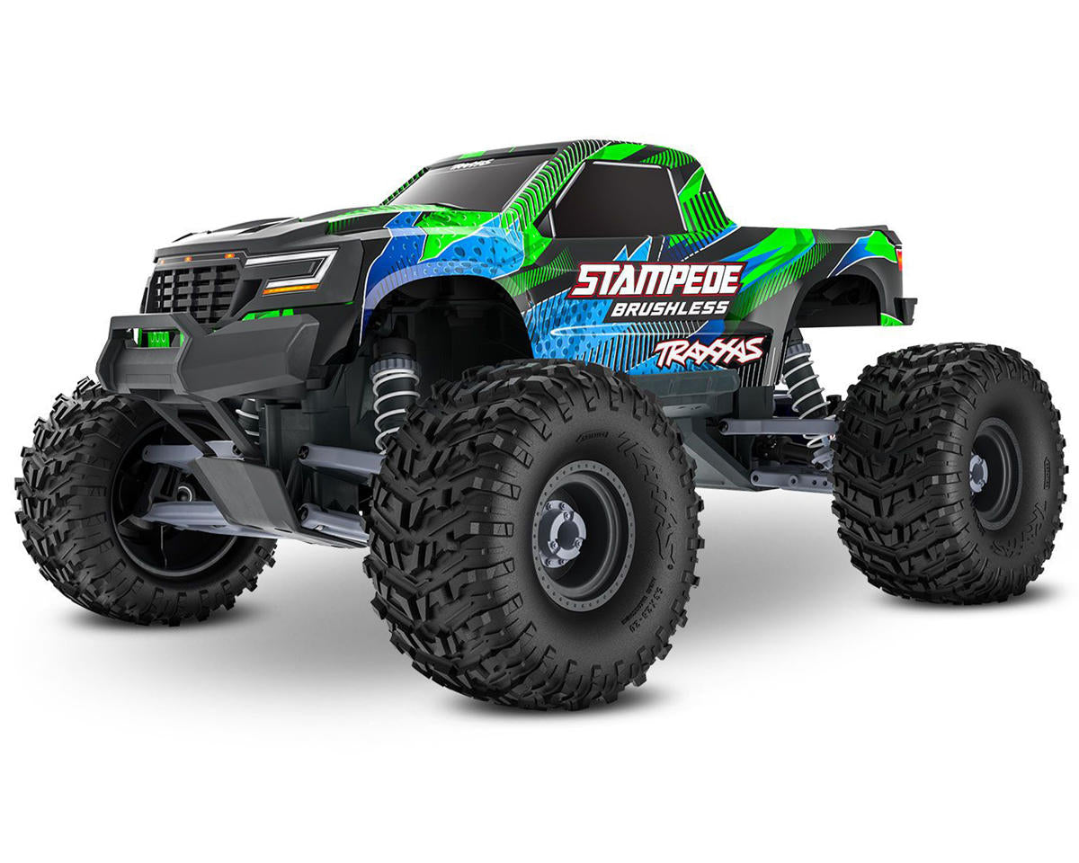 Traxxas -  Stampede 2WD Brushless (Verde)