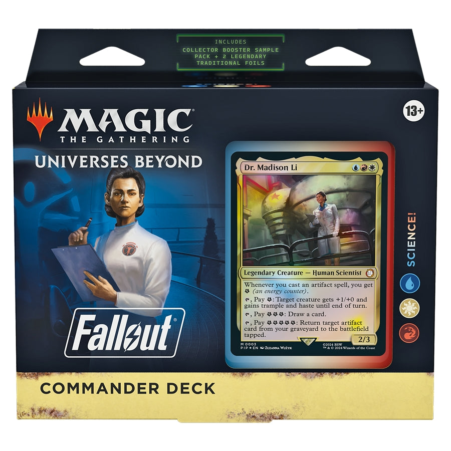 Magic MTG - Fallout - Commander Deck: Science! (Inglés) - Magic The Gathering