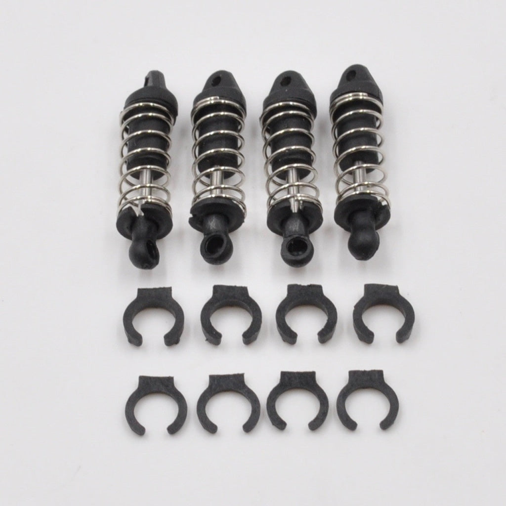 1Rc Racing - Shock Set 1/18 Mid Spr Edm Lm (4) En Existencia