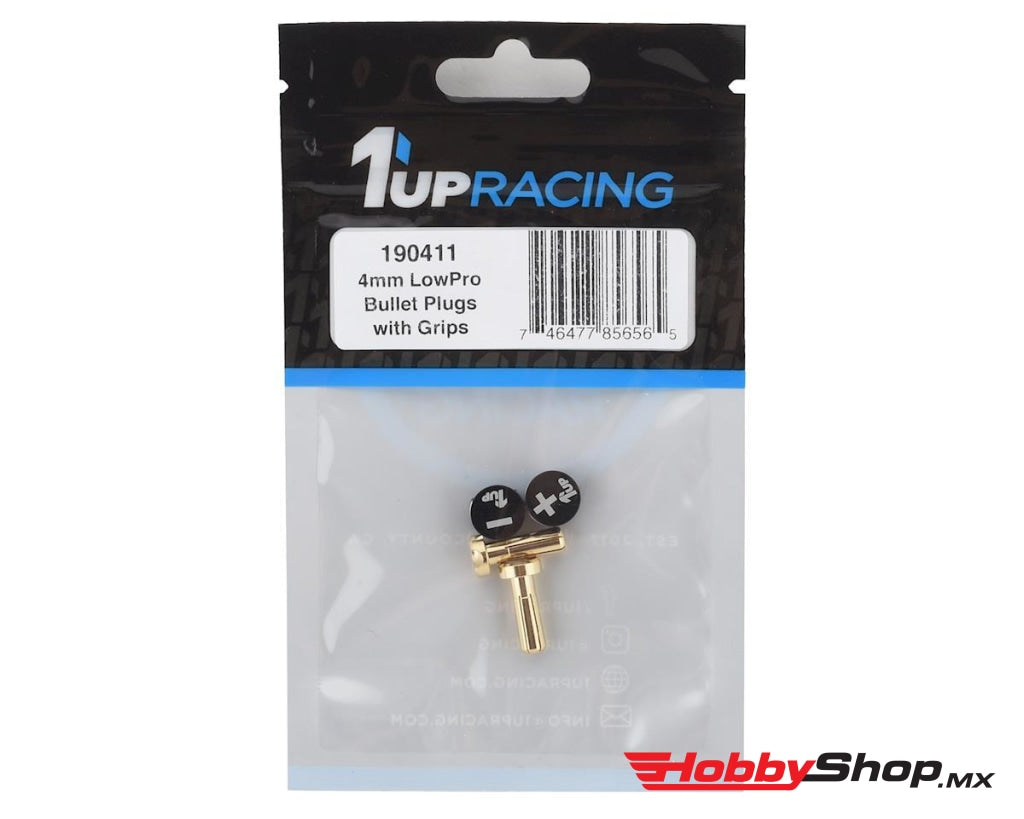 1´up - Lowpro Bullet Plugs & Grips 4Mm Black/black En Existencia