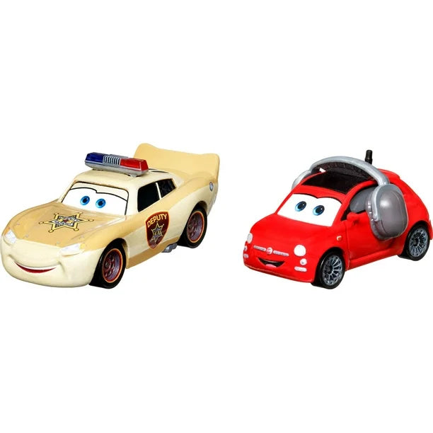 Mattel - Disney Pixar Cars - On the Road, Ayudante del Rayo McQueen / Bella Vadavre