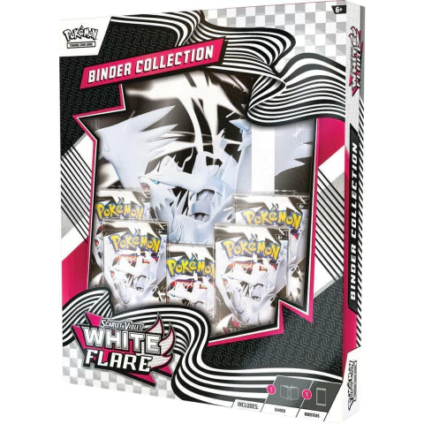 Pokémon TCG: Scarlet & Violet - White Flare Binder Box (Ingles)