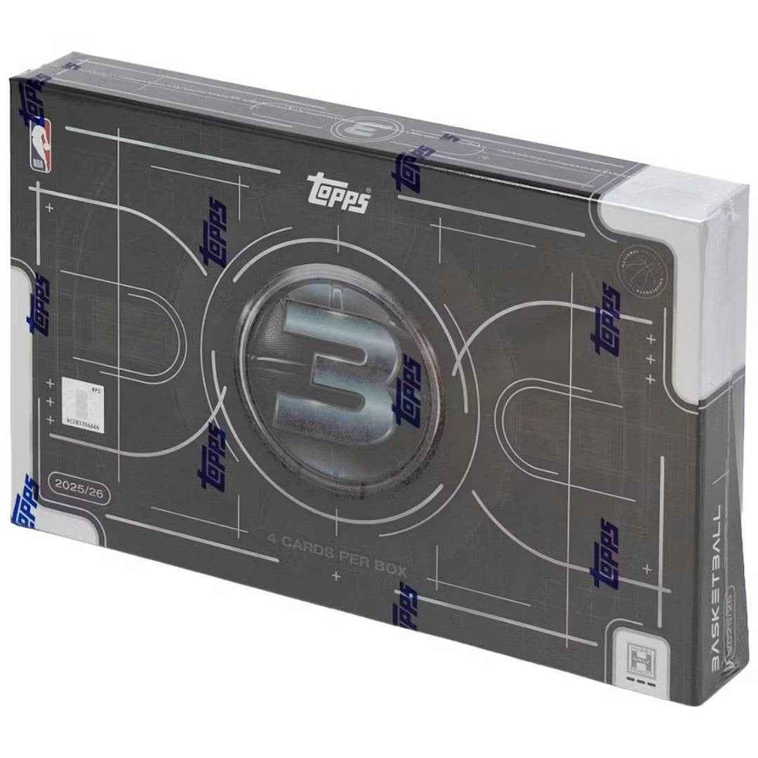 Topps - NBA Three Basketball Hobby Box